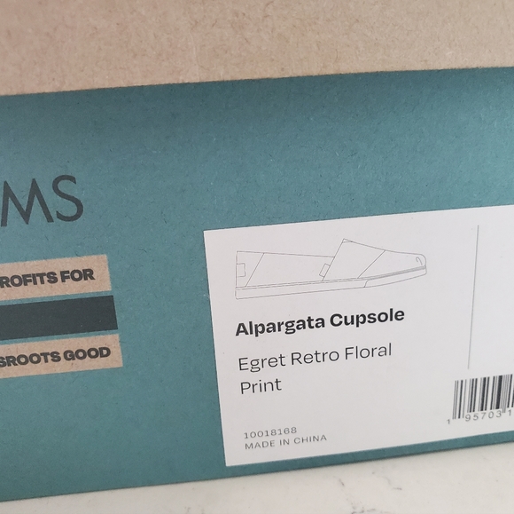 TOMS Alpargata Retro Floral Print - Picture 2 of 5